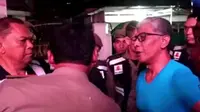 Potongan video ketika perwira BNN dan Kepala Satpol PP Pekanbaru Agus Pramono di parkiran hiburan malam. (Liputan6.com/M Syukur)