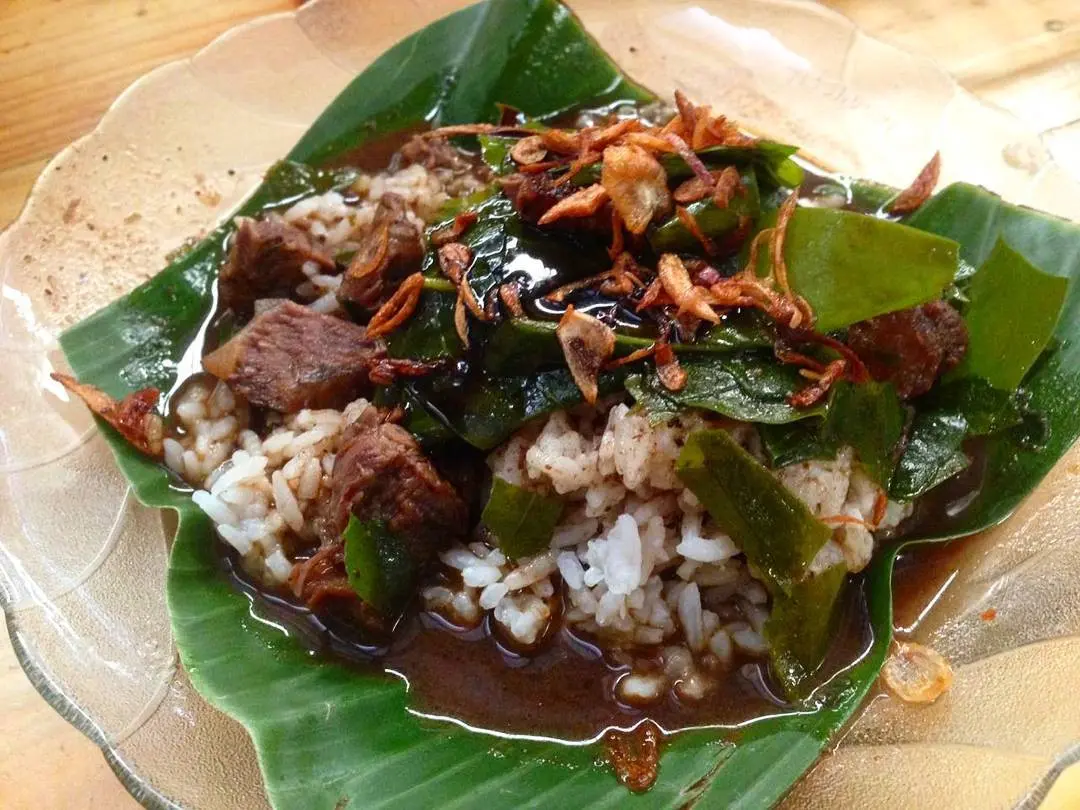 Nasi pindang, kuliner Kudus, Jawa Tengah. (Sumber Foto: kardiovskuliner/Instagram)