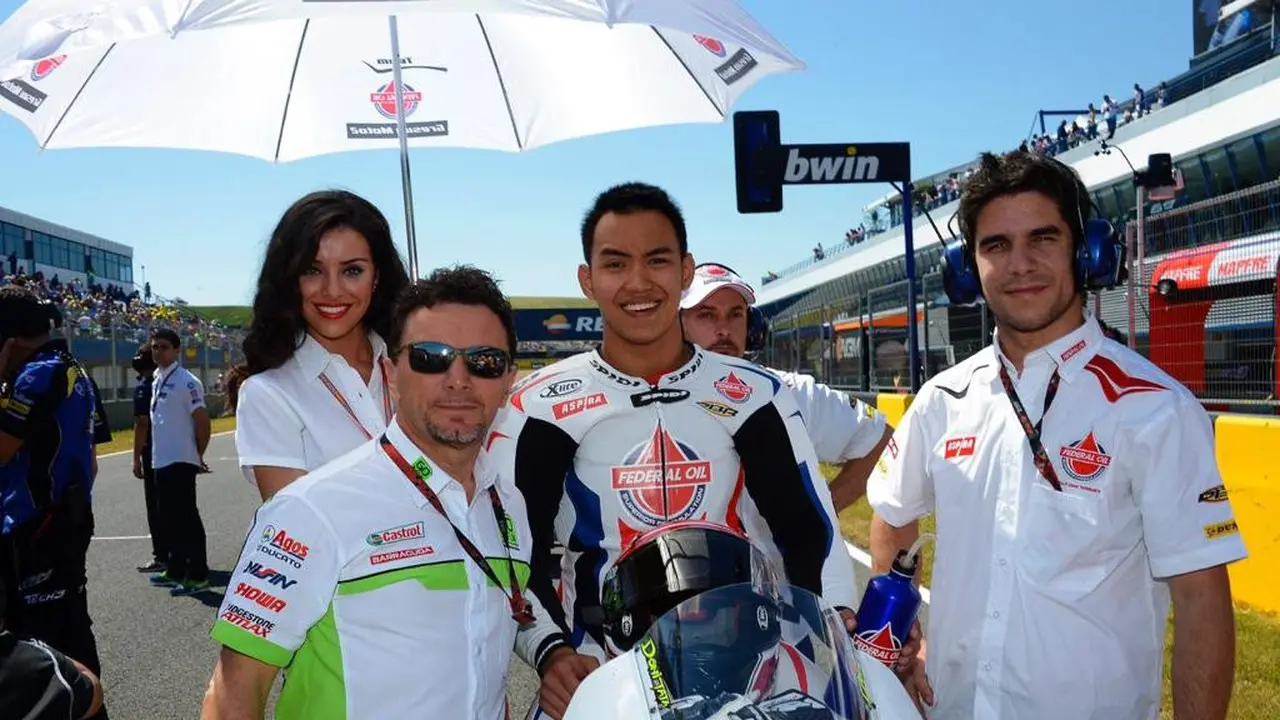 Fausto Gresini dan Doni Tata Pradita
