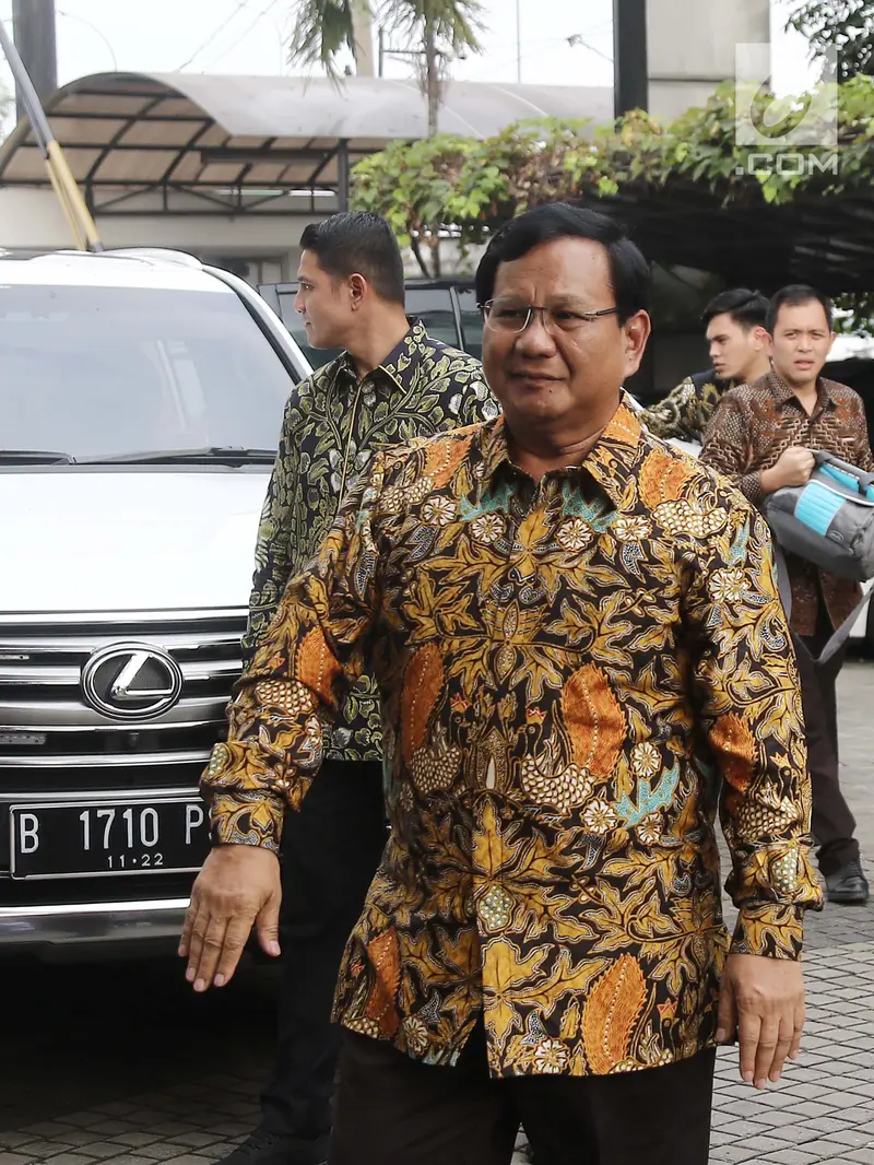 Prabowo Temui Presiden PKS Bahas Hasil Pertemuan dengan Demokrat