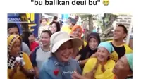 Reaksi Penuh Makna Titiek Soeharto Kembali Diminta Balikan dengan Prabowo Subianto oleh Emak-Emak.&nbsp; foto: Instagram @expoztiktok