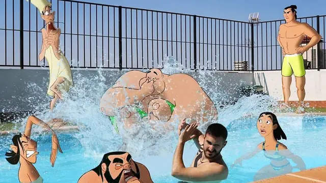 editan foto disney