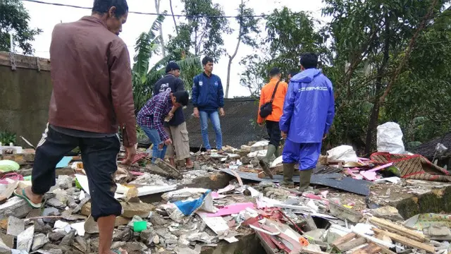 Sebanyak 3.669 Rumah di Kabupaten Sukabumi Rusak Akibat Gempa Lebak