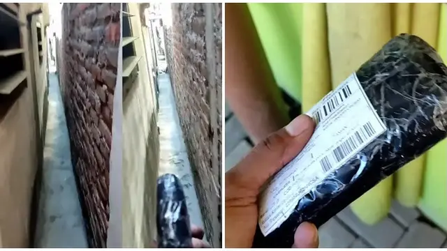 6 Potret Kurir Antar Paket di Gang Sempit Ini Penuh Perjuangan, Harus Sabar