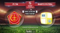 PS TNI Vs Barito Putera (Bola.com/Adreanus Titus)