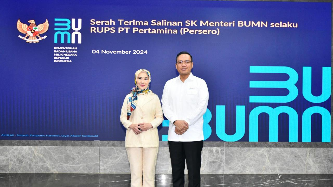Pemerintah melalui Kementerian BUMN mengangkat Simon Aloysius Mantiri sebagai Direktur Utama PT Pertamina (Persero) menggantikan Nicke Widyawati. (Dok Pertamina)