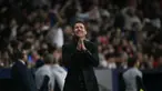 Diego Simeone baru saja mencatatkan rekor gemilang sebagai pelatih sepak bola. (AFP/Javier Soriano)