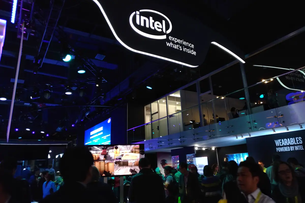 Logo Intel di CES 2017