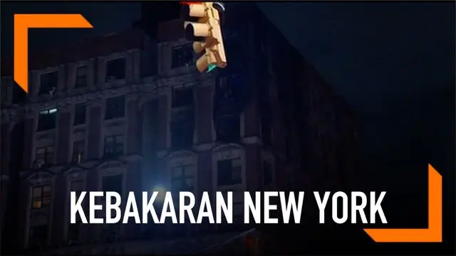 Kebakaran hebat melanda sebuah aparteman di Harlem, New York, AS. Sebanyak enam warga dinyatakan tewas dalam kejadian.