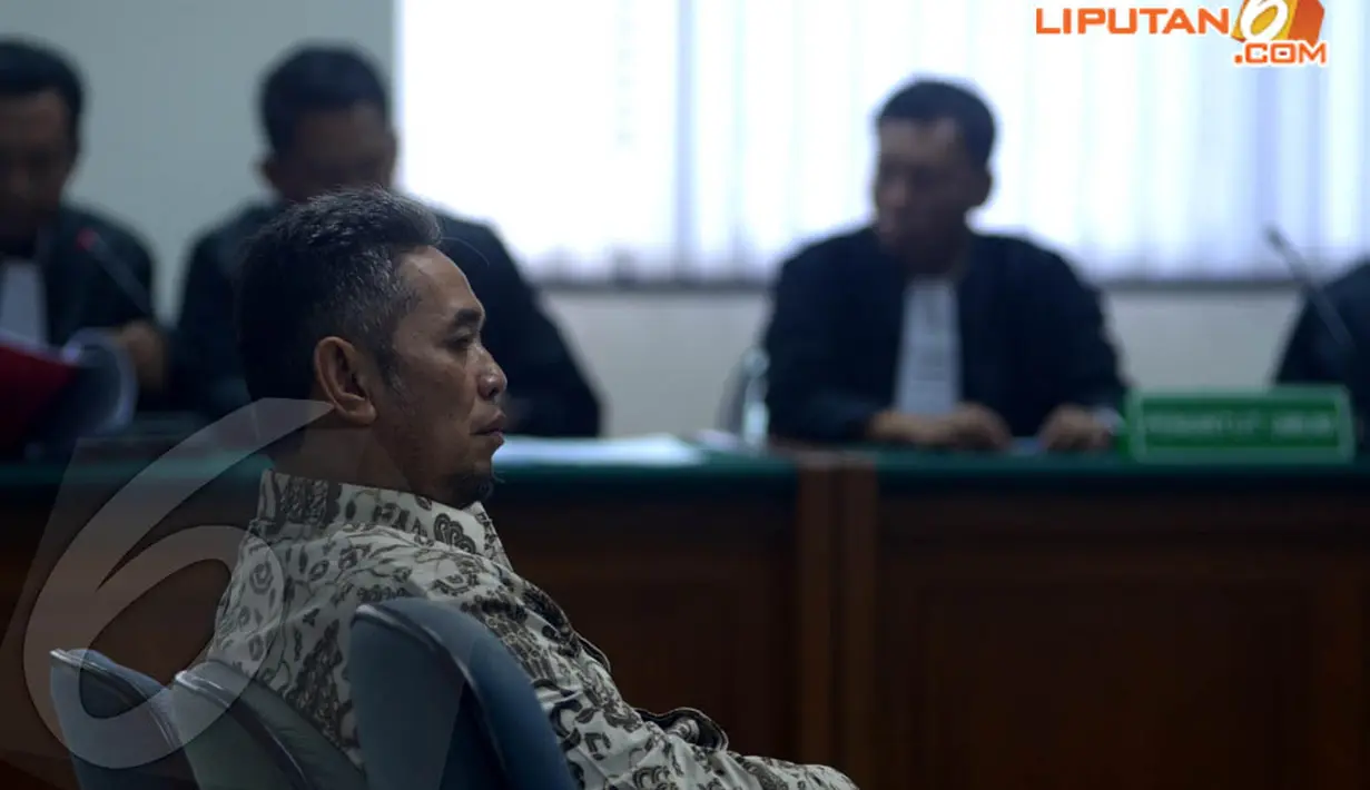 Agenda sidang perdana ini adalah pembacaan dakwaan dari Jaksa Penuntut Umum dari KPK (Liputan6.com/Johan Tallo)