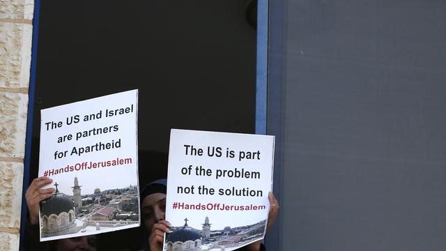 Politikus AS Dilempari Telur Saat Kunjungi Palestina