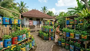 10 Desain Taman Produktif dan Estetik dari Galon Bekas yang Mudah Ditiru
