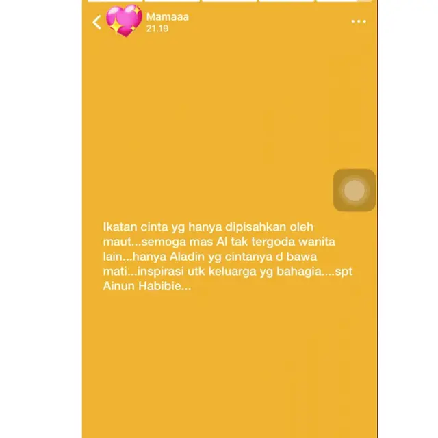 6 Status WA Emak-Emak Sedih Andin 'Ikatan Cinta' Meninggal, Bak Ditinggal Keluarga