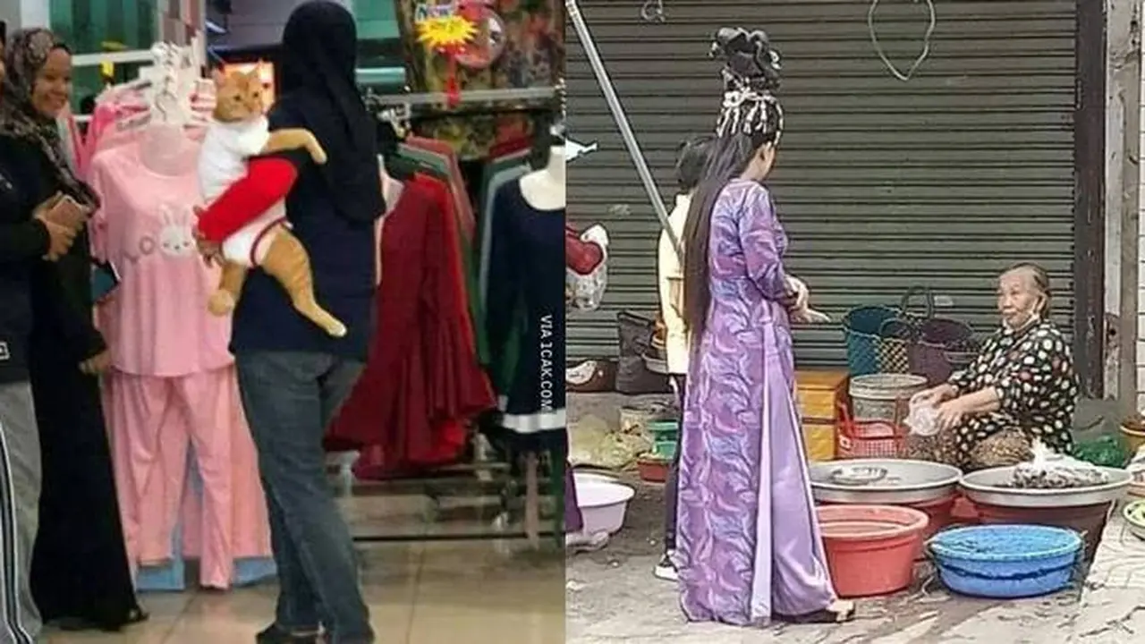 8 Potret Absurd Emak-Emak saat Pergi Ke Pasar Ini Bikin Geleng Kepala