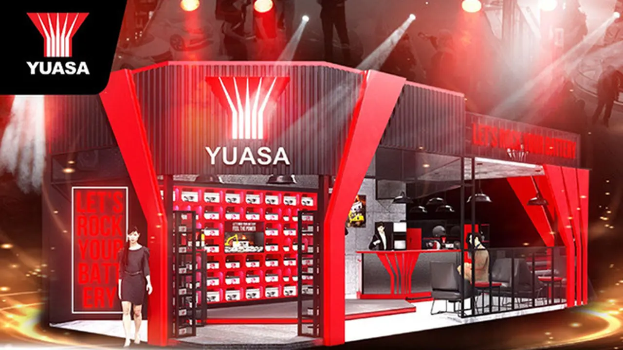 Lets Rock Your Battery Bersama Yuasa di IIMS Hybrid 2022