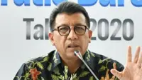 Direktur Utama PT Jasa Raharja (Persero), Budi Rahardjo S. yang juga selaku Ketua Satuan Tugas Mudik Gratis Tahun 2020.