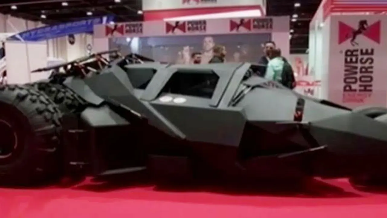 VIDEO: Pameran Mainan, Kendaraan Superhero Dibandrol Rp 1 Miliar