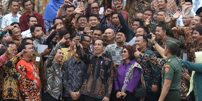 Jokowi Terima Perwakilan Nelayan Seluruh Indonesia di Istana