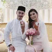 Reuben Elishama Hadju menikah dengan wanita asal Singapura, Shenty Feliziana [foto: instagram/weddingmemoirs]