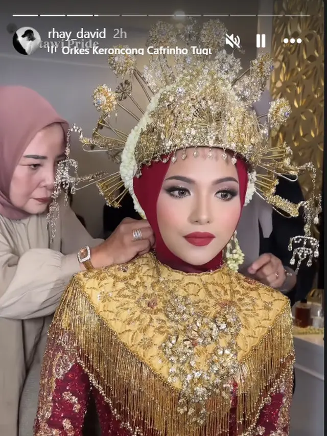 6 Potret Detail Penampilan Zahwa Nadhira di Resespi, Mantu Mahfud MD Manglingi