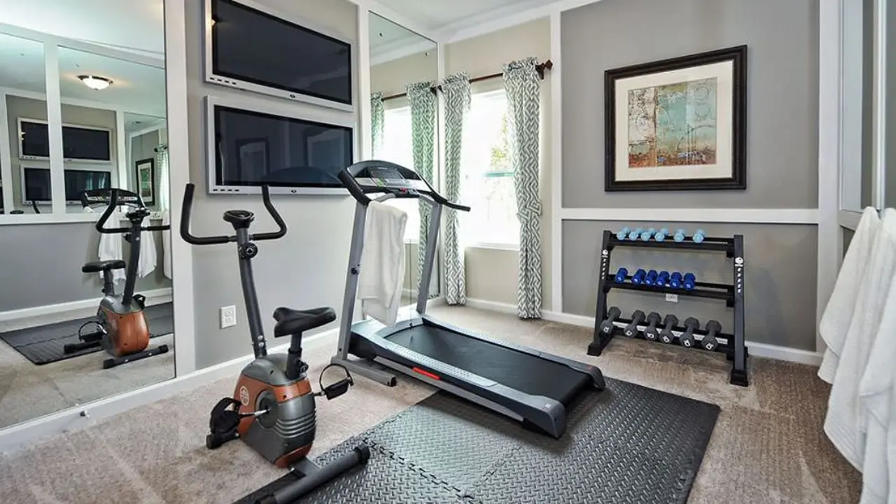 Inspirasi tempat gym di rumah
