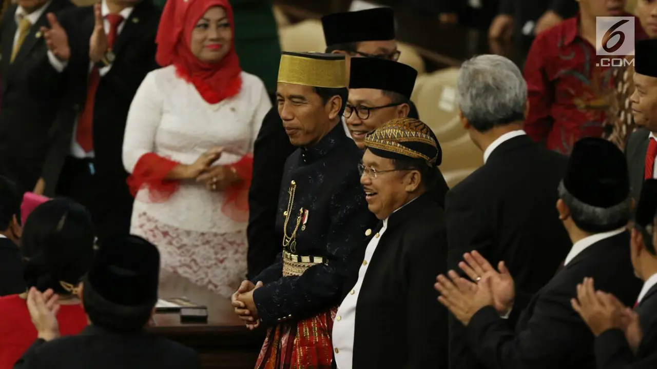Presiden Jokowi Sidang Tahunan MPR