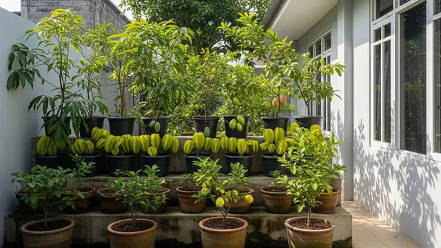 Konsep Kebun Buah Mini Edible Garden