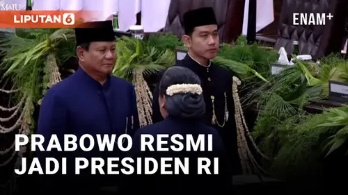 VIDEO: Prabowo-Gibran Resmi Jadi Presiden dan Wapres Periode 2024-2029