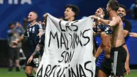 Selebrasi Timnas Argentina. (Bola.com/Paul ELLIS / AFP).
