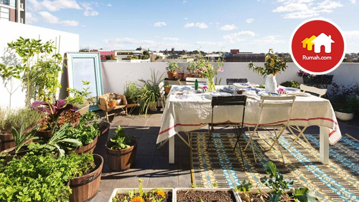 Inspirasi Taman Rooftop Minimalis: Menciptakan Area Hijau yang Estetis dan Asri