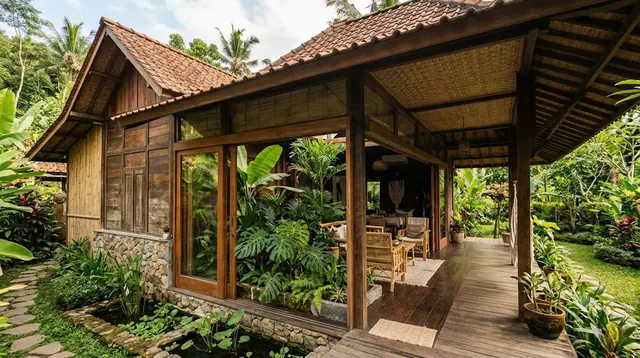 2. Kedekatan dengan alam (biophilic design)