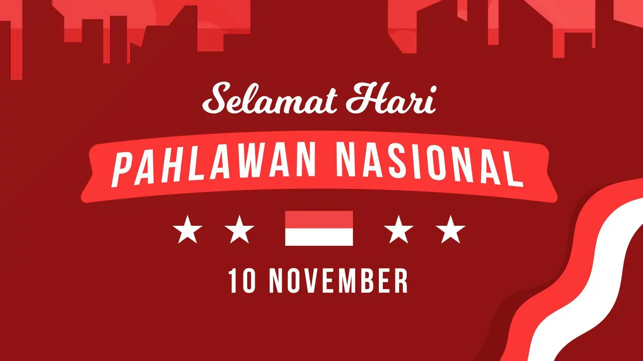 Ilustrasi Hari Pahlawan Nasional 10 November