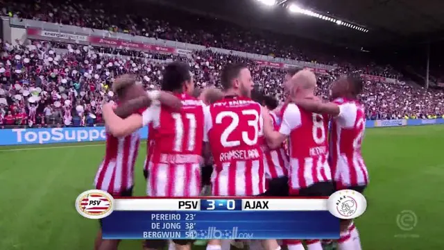 PSV 3-0 Ajax | Liga Belanda | Highlight Pertandingan dan Gol-gol