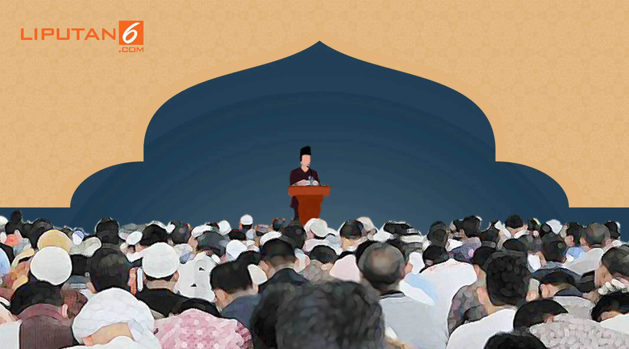 banner 200 mubalig versi Kementerian Agama (Liputan6.com/Abdillah)