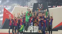 Menang Telak Atas Real Madrid di Final, Barcelona Juara Piala Super Spanyol 2025