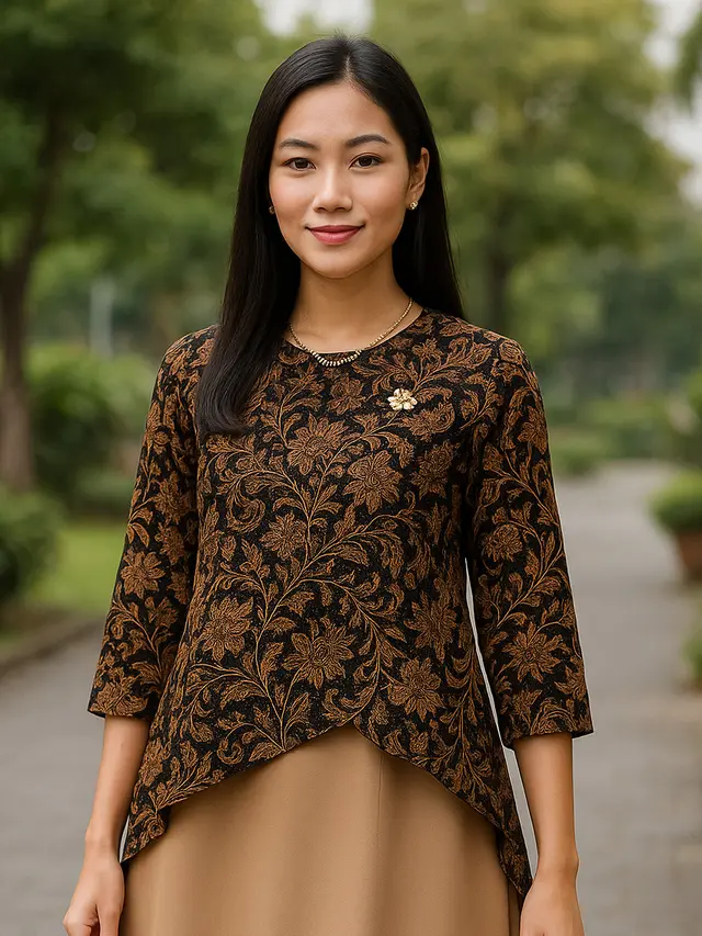Model Tunik Batik Cantik dan Elegan Terbaru 2025, Cocok untuk Acara Formal dan Kasual