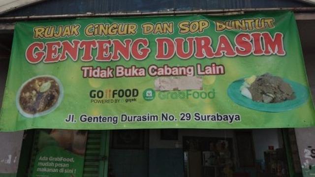 Legenda Cobek Tua Rujak Cingur Durasim Surabaya