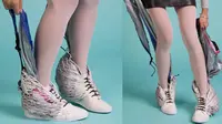 Perkenalkan, Sepatu Ini Punya Tenda di Dalamnya