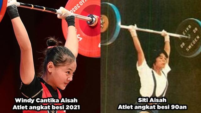 5 Potret Windy Cantika saat Bersama Keluarga, Sang Ibu Atlet Angkat Besi 90-an