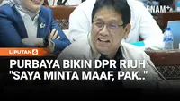 Menkeu Purbaya Mendadak Minta Maaf di DPR, Singgung Pelaku Pasar Modal