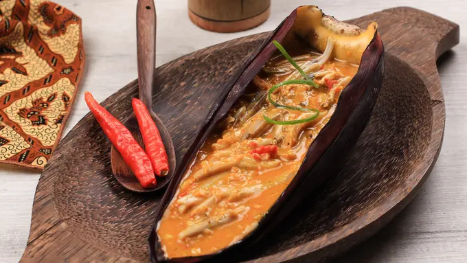 resep gulai jantung pisang