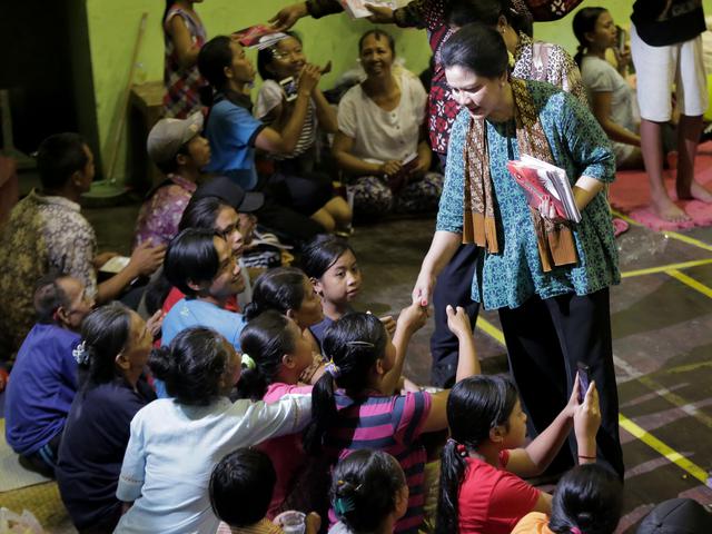 Permainan Tradisional Hiburan Anak Pengungsi Gunung Agung Health Liputan6 Com