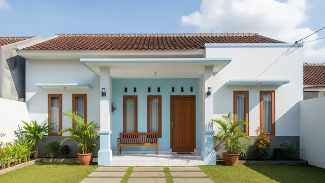 Kombinasi Warna Cat Teras