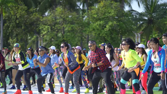 Program Kebugaran Ini Hadirkan 600 Instruktur dari Bangka Belitung Hingga Papua Barat