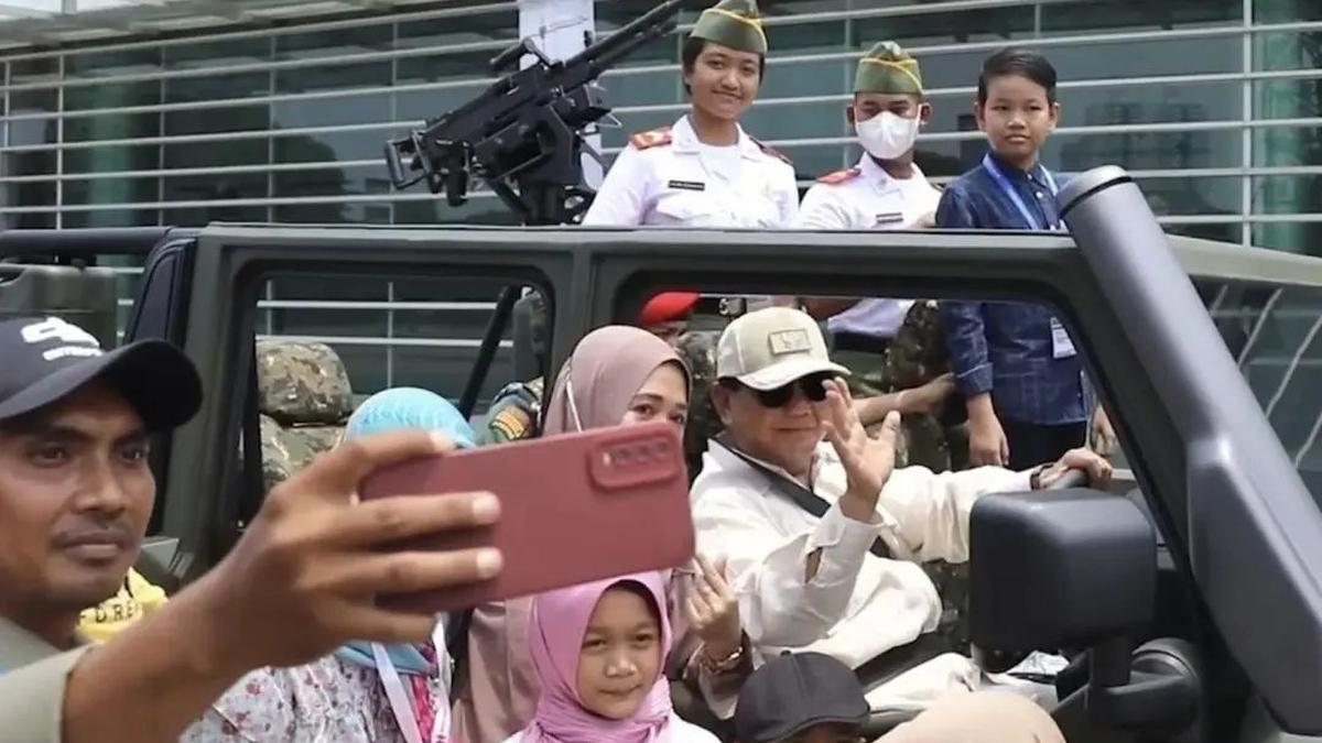 Survei IndoStrategi: Elektabilitas Prabowo Ungguli Ganjar dan Anies Baswedan