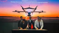 Whitesky Aviation bekerja sama dengan AutoFlight menghadirkan 60 unit helikopter listrik (eVTOL) untuk layanan taksi udara di Indonesia.