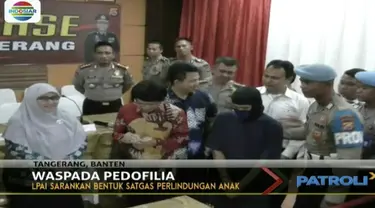 Aparat Polresta Tangerang menangkap Babeh guru honorer yang cabuli puluhan anak di Kecamatan Rajeg, Kabupaten Tangerang.