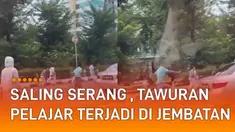 Tawuran pelajar kembali terjadi di atas jembatan. Lebih tepatnya kejadian itu terjadi di Jembatan Jalan Tomang Raya, Jakarta Barat .