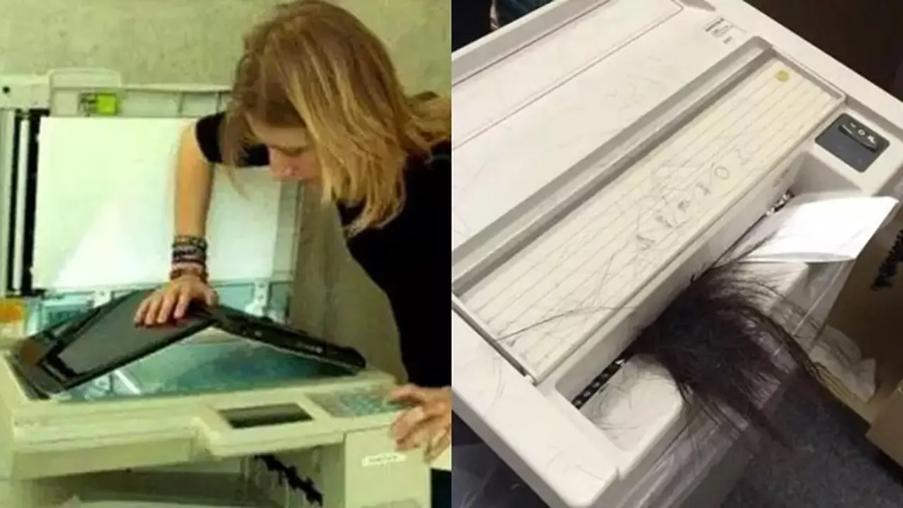 8 Potret Cara Nyeleneh Orang Pakai Mesin Fotocopy Ini Malah Bikin Rusak