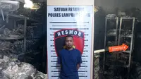 Sakit Hati Dipecat, Mantan Satpam Bakar Kantor Pajak di Lampung Utara